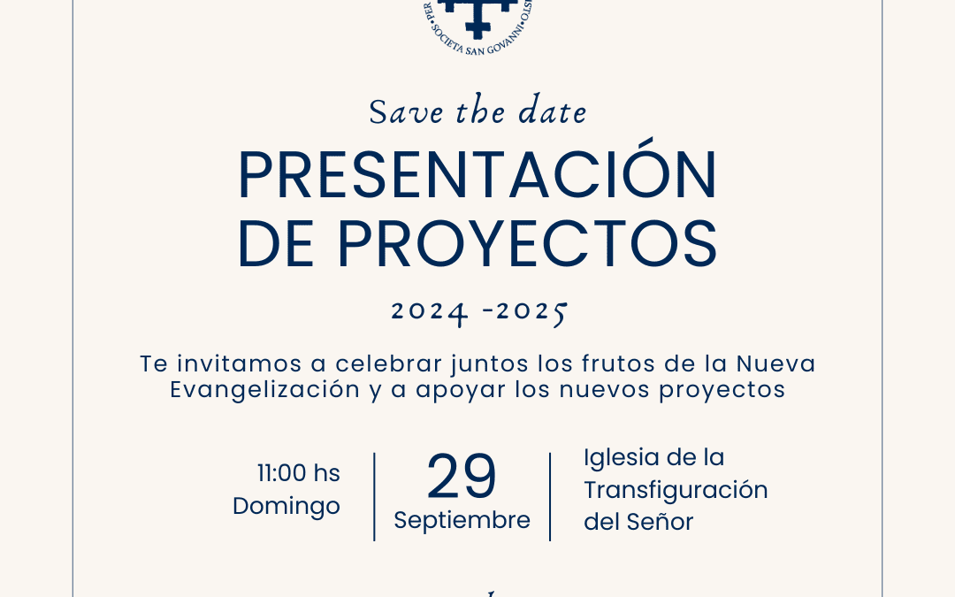 Presentación de proyectos – 2024