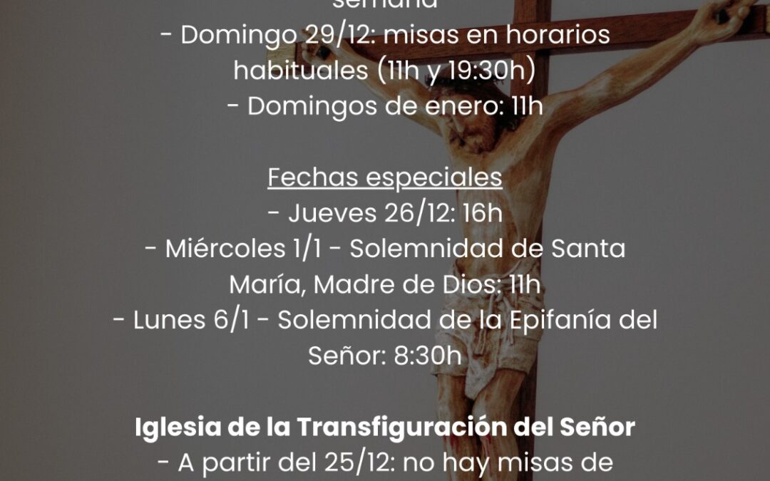 Horarios de verano