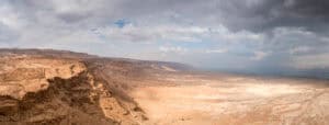 Masada in Israel and the judean desert